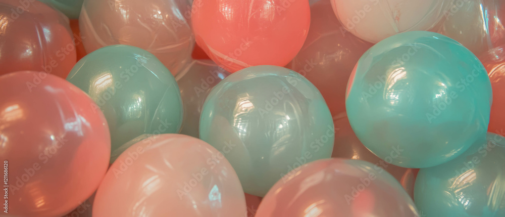 Poster vibrant textures of bubblegum with various flavors and colors in a playful arrangement