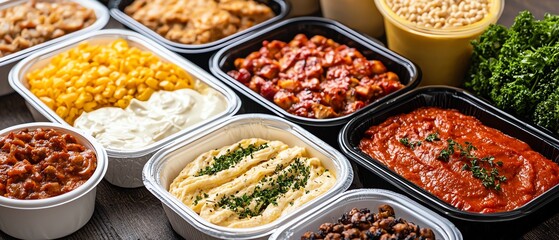 Family-friendly meal kit packaging, organized and labeled for easy, stress-free cooking with the whole family