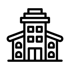 museum outline style