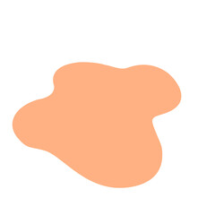 Abstract blob shape