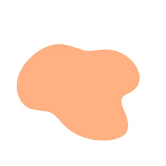 Abstract blob shape