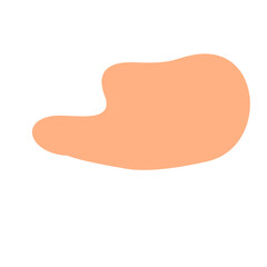 Abstract blob shape