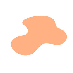 Abstract blob shape