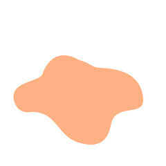 Abstract blob shape