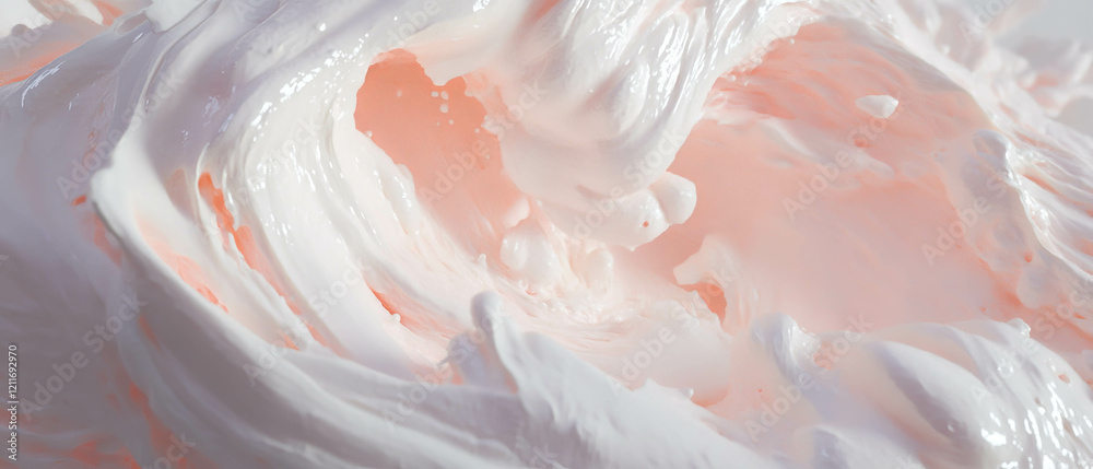 Poster exploring the interplay of clay and plastic textures in natural material art creation
