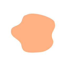 Abstract blob shape