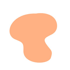 Abstract blob shape
