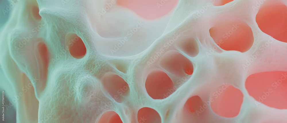Poster examination of cloned organisms with smooth surfaces and identical features in close up