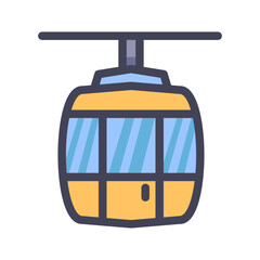 cable car filled style