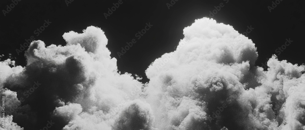 Poster dark matter clouds reveal the mysterious texture of the universe's invisible substance