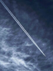 blue sky with clouds