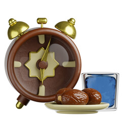 3D Iftar Time for Ramadan