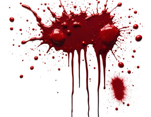 Red Paint Splatter Background Texture Image