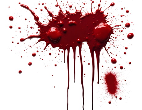 Red Paint Splatter Background Texture Image