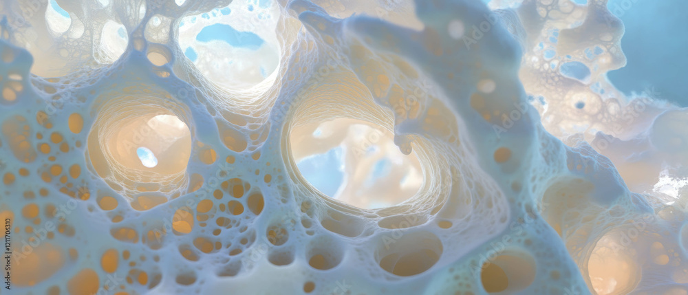 Poster Exploring the intricate beauty of fractal patterns and self-similar shapes in nature