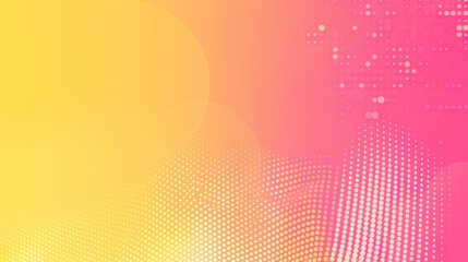 Obraz premium Abstract Background with Halftone Dots and Gradient