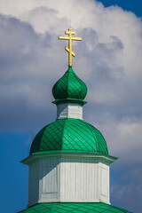 View to building of Alexander-Svirsky Monastery