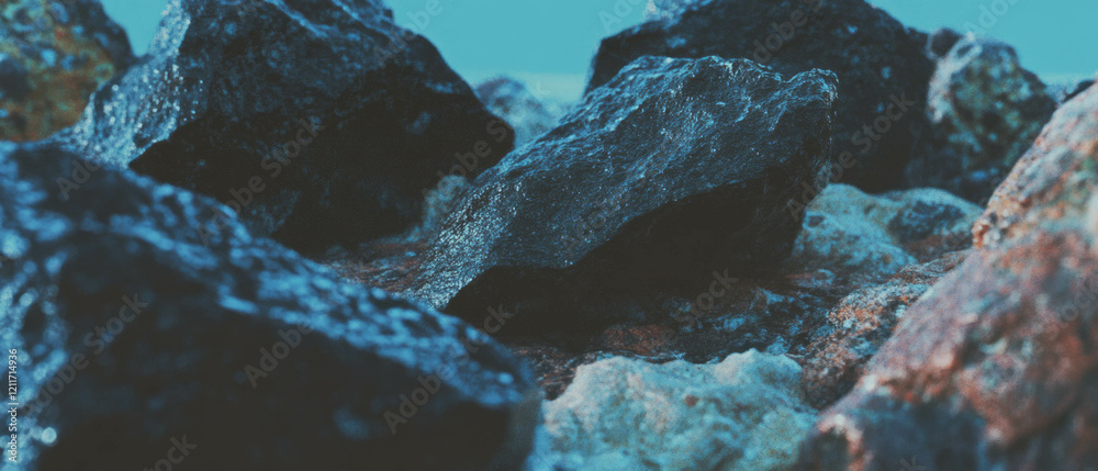 Poster Exploring the unique texture and durability of granite in natural formations