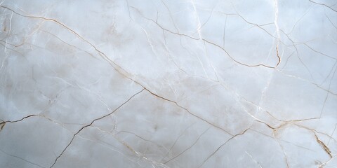 A white marble with brown lines on it