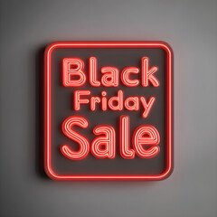 Obraz premium Black friday sale tag circle banner and background. AI generative. 