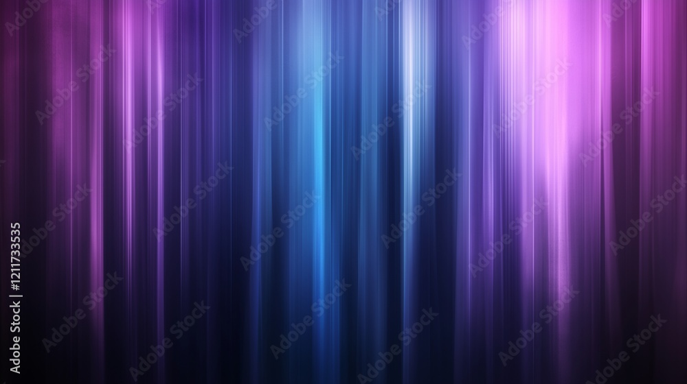 Wall mural soft pink and blue gradient lights forming vertical lines with a smooth glowing effect. ideal for di