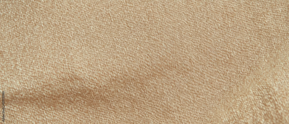 Poster rough burlap fabric showcasing coarse texture and natural fibers in detailed close-up view