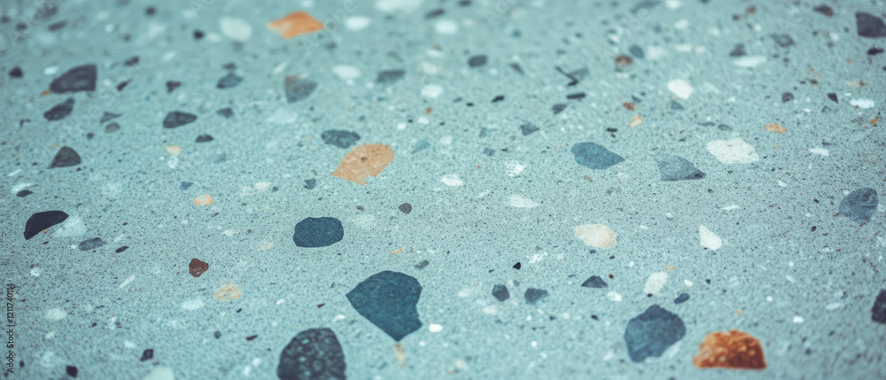 Poster rough granite texture showcasing coarse speckled patterns in natural settings