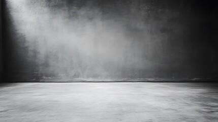 1950s Style Photograph of a Dark Gray Smooth Plaster Surface for Vintage and Classic Interior Designs