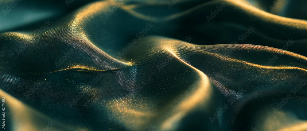 Poster silk thread and fine fibers create a smooth, luxurious texture in vibrant color