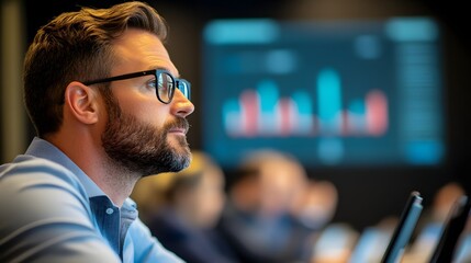 Corporate Employees Embracing Digital Tools for Collaborative Workflow Analytics