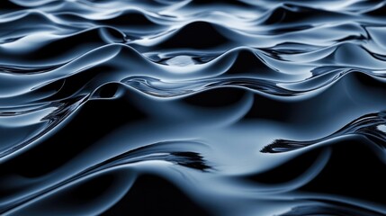 Three dimensional render of wavy pattern. waves abstract background texture