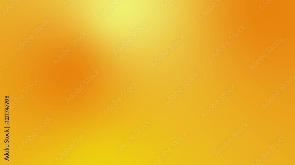 Poster Orange gradient animation abstract blurry smooth color changing background