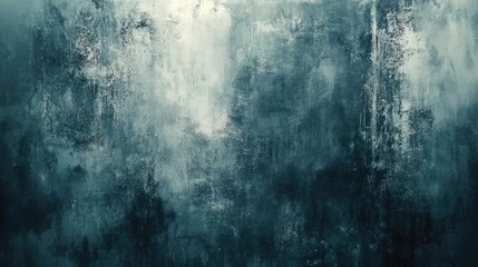 Fototapeta premium Artistic Faded Blue Watercolor Texture with Soft Blurring and Vintage Grunge Effect for Dreamy and Subtle Design Backgrounds