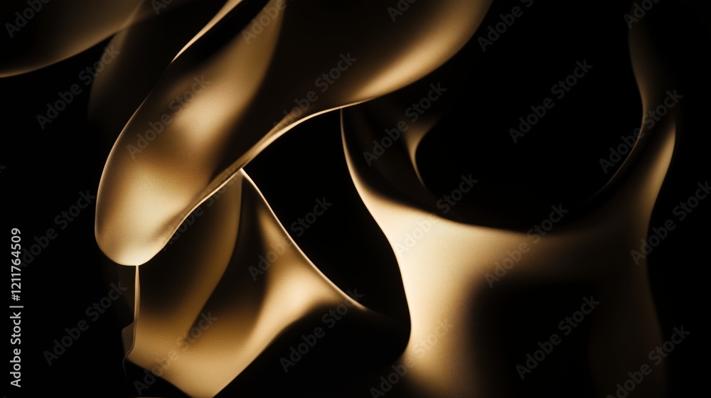 Poster a close up of a sculpture of a hand with a flame on it. the sculpture is made of gold and is very de