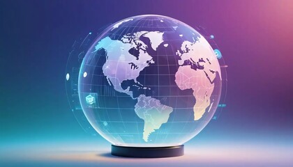  gradient background, illustrating global innovation.