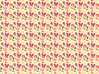 seamless pattern with hearts