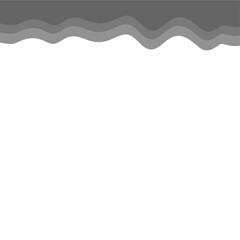 Abstract Gray Top Page Border