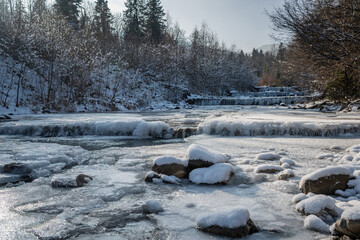 Winterscenery an der G&uuml;rbe 