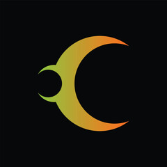 c initial letter logo symbol design