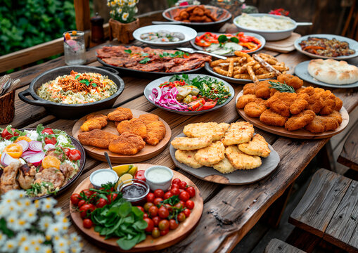 many different kinds of wiener schnitzel, austrian food