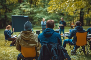 Outdoor Team Meeting