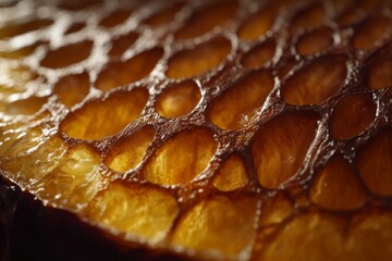 Honeycomb Texture Closeup