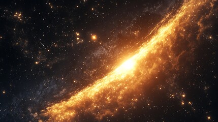 Endless Black Space for Minimalist and Contemporary Visual Art