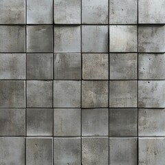 3D Concrete Block Surface Texture Pattern Graphic Design Element for Modern Wall Background