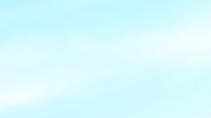 Soft light blue sky pastel with smooth cloud. Cloudscape background. Summer Autumn Winter weather climate. Freedom of life concept. 