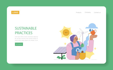 Naklejka premium National Agriculture Day. Flat Vector Illustration