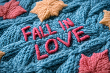 the embroidered - fall in love