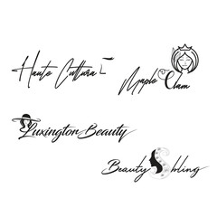 Beauty spa logo vector illustration