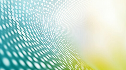 Obraz premium Abstract pastel watercolor background featuring soft waves and dotted patterns in light blue, yellow, and green tones. A white empty space is centered in the composition, complemented by a vintage pap