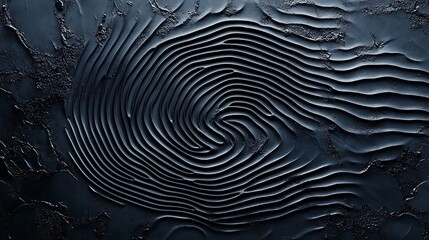 A digital black pattern on the surface of a single background